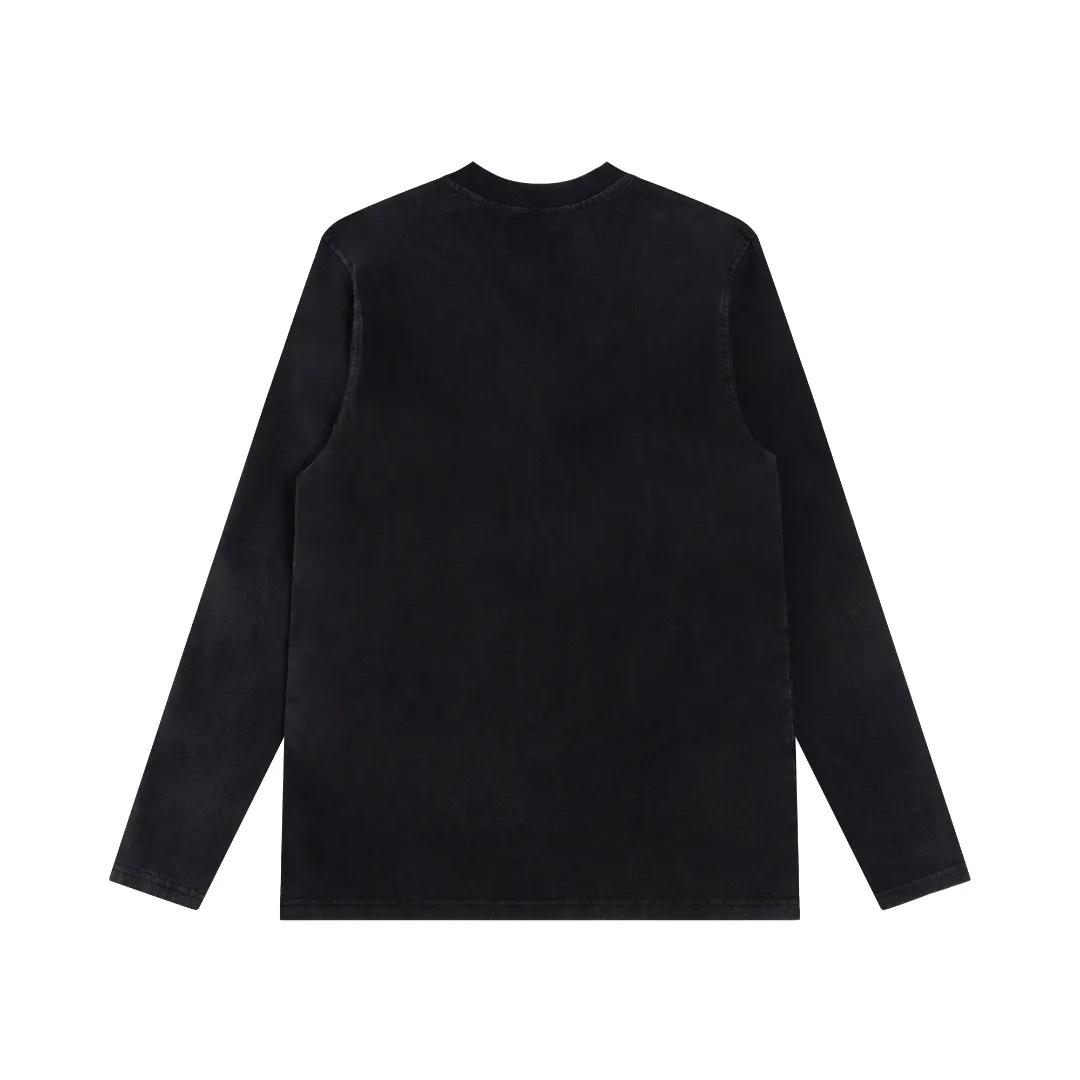 P196 85 Ralph Lauren washed heavy brushed distressed henley stand-up collar open chest long-sleeved bottoming shirt thin sweatshirt fabric 100% Xinjiang long-staple cotton, imported embroidered logo on the chest custom threaded collar, classic embroidery, the highest version, suitable for business and leisure daily use! 🌘3-button placket, laser logo pearlescent resin buttons, cuffs and hem are double-stitched, different from the currency version. Washed and distressed, sand-washed and stir-fried. Color: White, Black, Navy Blue, Army Green, Gray Size: S M L XL Length: 69/70/72/75 Bust: 102/108/116/124 Shoulder width: 43/45/47/49 Recommended weight: 100-120/120-140/140-160/160-180 pounds